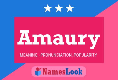 Amaury Name Poster