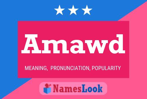 Amawd Name Poster