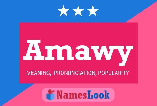 Amawy Name Poster