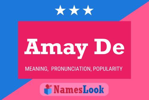 Amay De Name Poster