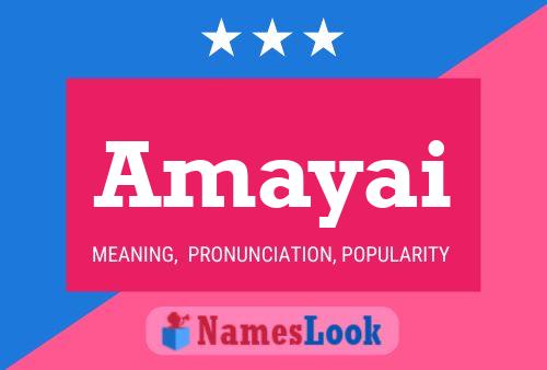 Amayai Name Poster