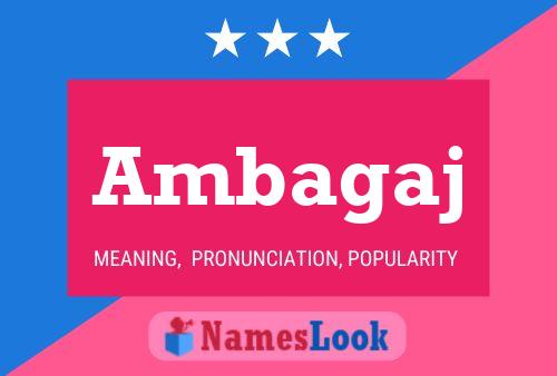 Ambagaj Name Poster