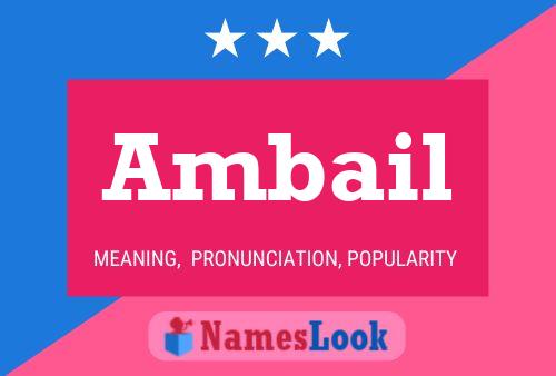 Ambail Name Poster