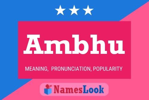 Ambhu Name Poster