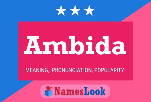 Ambida Name Poster