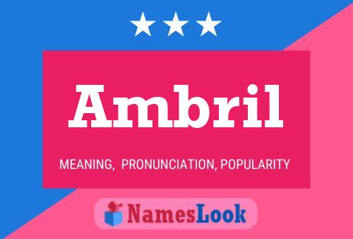 Ambril Name Poster