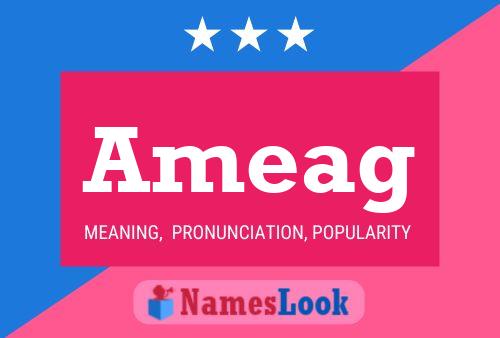 Ameag Name Poster