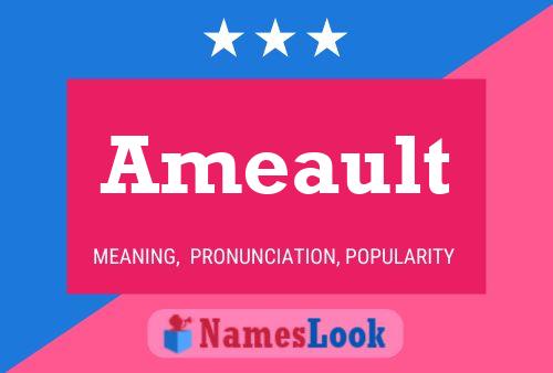 Ameault Name Poster