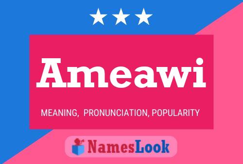 Ameawi Name Poster