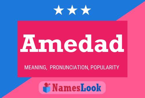 Amedad Name Poster