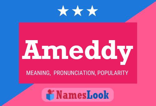 Ameddy Name Poster