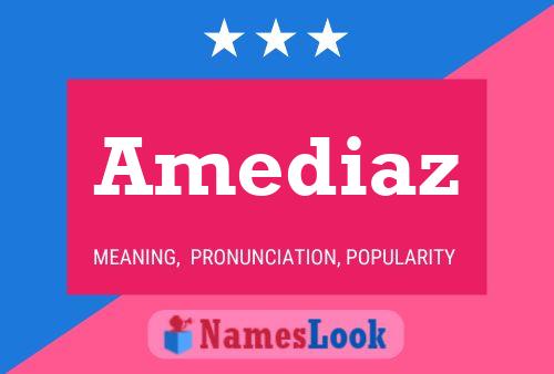 Amediaz Name Poster