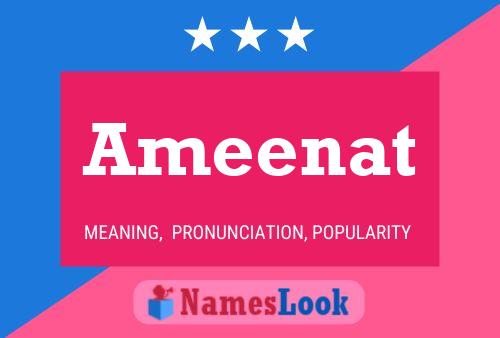 Ameenat Name Poster