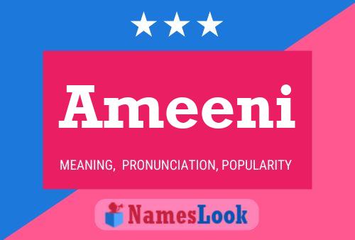 Ameeni Name Poster