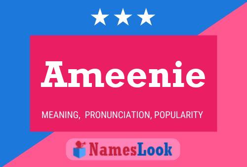 Ameenie Name Poster