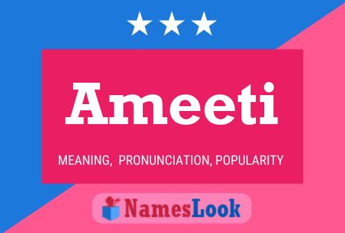 Ameeti Name Poster