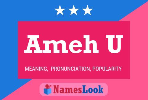 Ameh U Name Poster