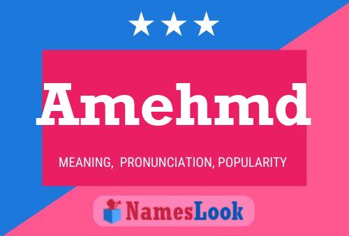 Amehmd Name Poster