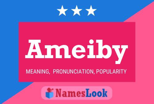 Ameiby Name Poster