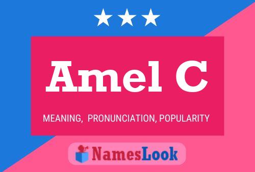 Amel C Name Poster