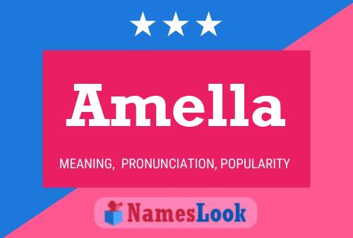 Amella Name Poster