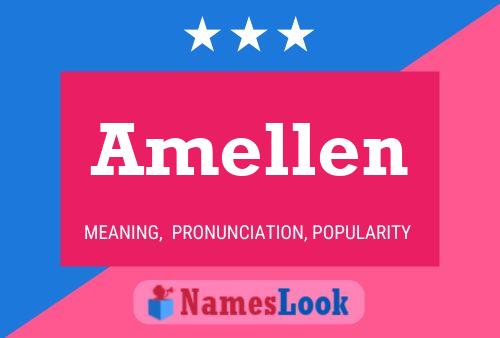 Amellen Name Poster