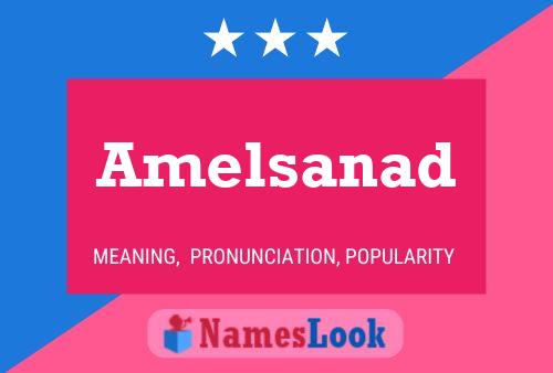 Amelsanad Name Poster