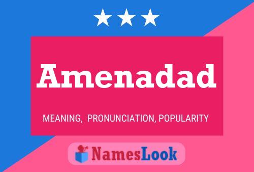 Amenadad Name Poster