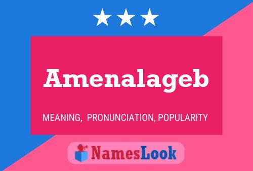 Amenalageb Name Poster