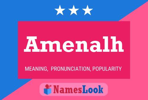 Amenalh Name Poster