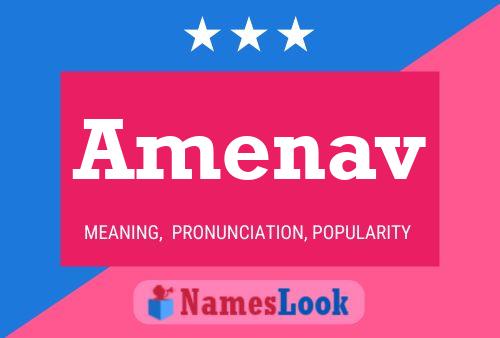 Amenav Name Poster