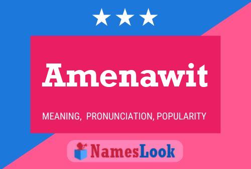 Amenawit Name Poster