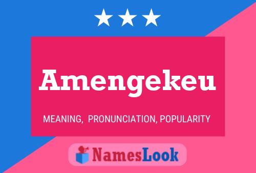 Amengekeu Name Poster