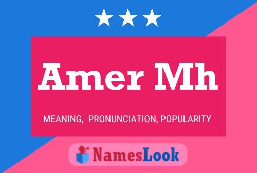 Amer Mh Name Poster