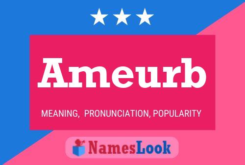 Ameurb Name Poster