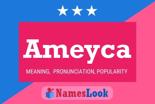 Ameyca Name Poster