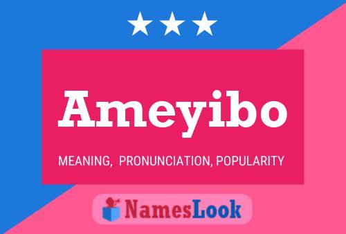 Ameyibo Name Poster