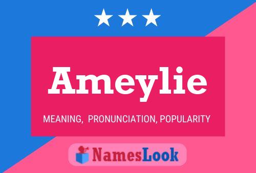 Ameylie Name Poster