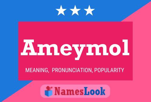 Ameymol Name Poster