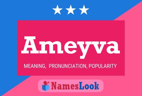 Ameyva Name Poster