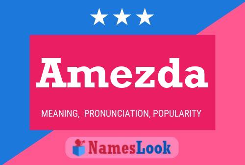 Amezda Name Poster