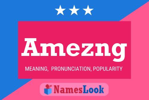 Amezng Name Poster