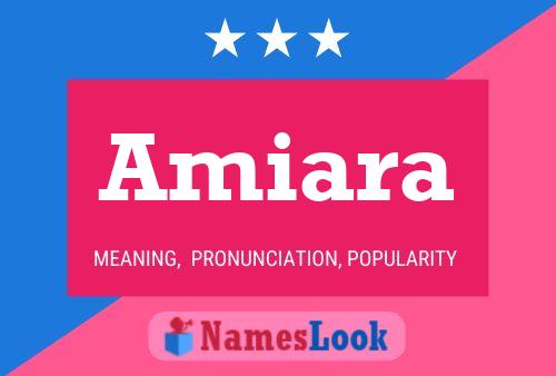 Amiara Name Poster