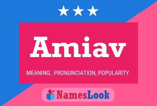 Amiav Name Poster