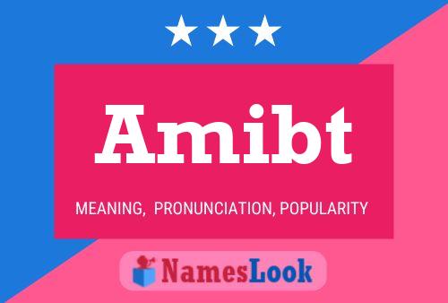 Amibt Name Poster