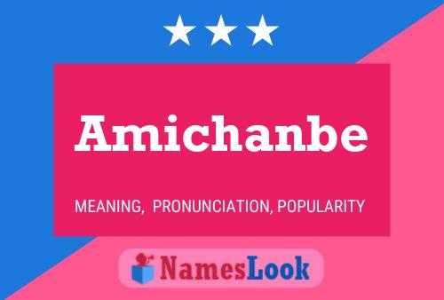 Amichanbe Name Poster