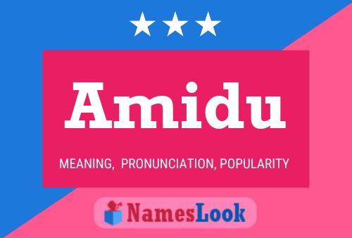 Amidu Name Poster