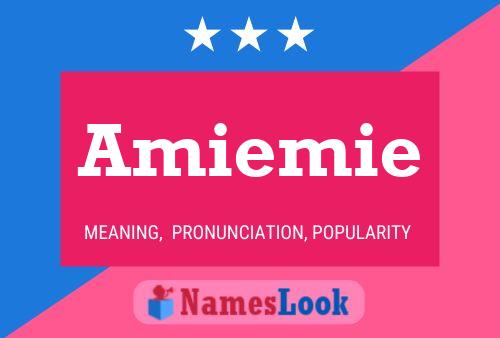 Amiemie Name Poster