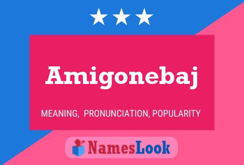 Amigonebaj Name Poster