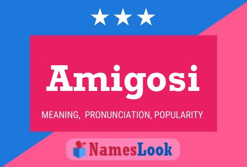 Amigosi Name Poster